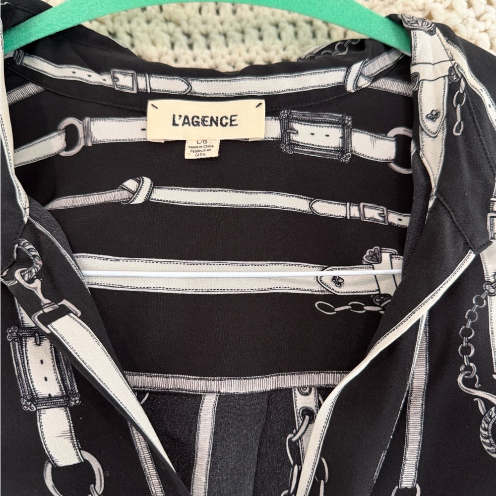 L’agance Silk Blouse - image 3